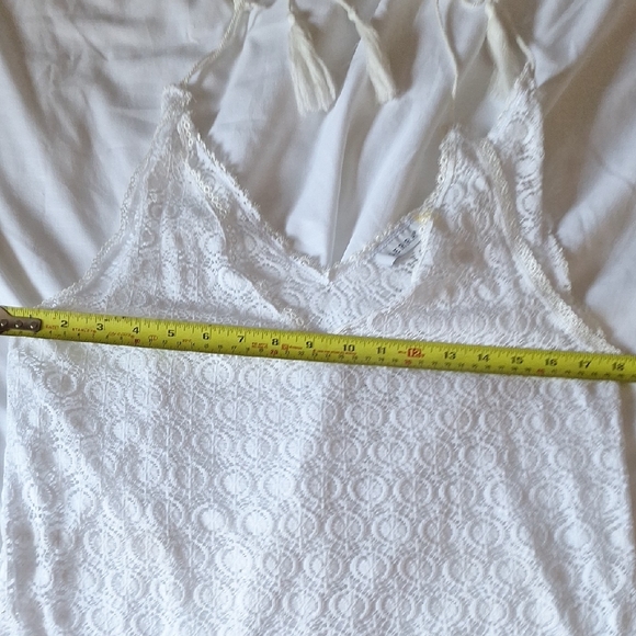 Serra White Crochet Swim Cover-Up - Picture 7 of 9